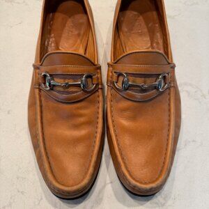 Gucci Horsebit Loafer Tan Men's Size 12D